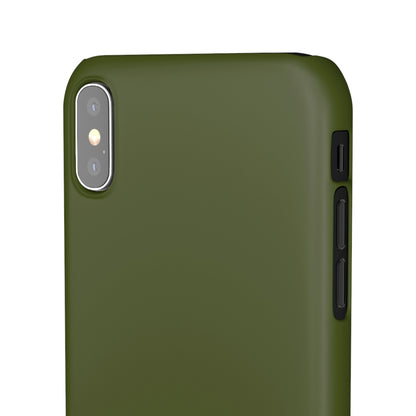 Army Green iPhone Case (Slim) Phone Case