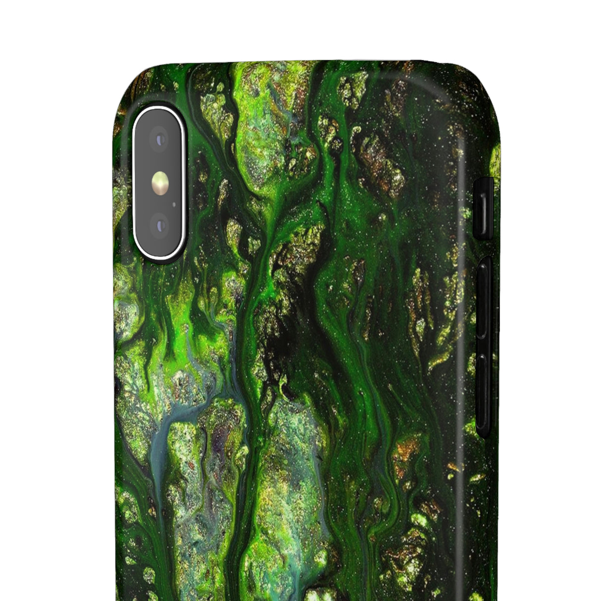 Smaragd Jewel Ink Art iPhone Case (Slim) Phone Case