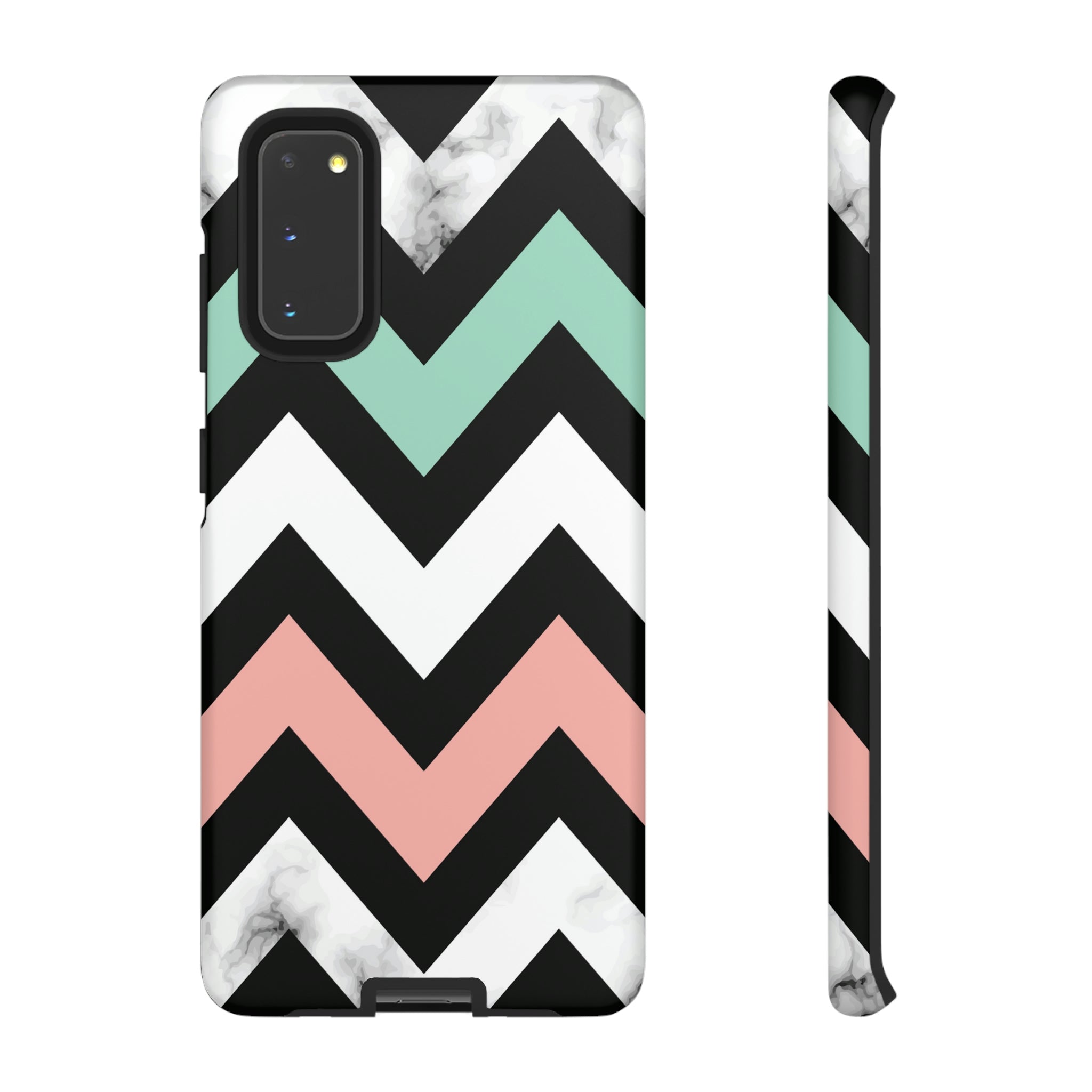 Chevron Shapes Android Case (Protective) Samsung Galaxy S20 Matte Phone Case