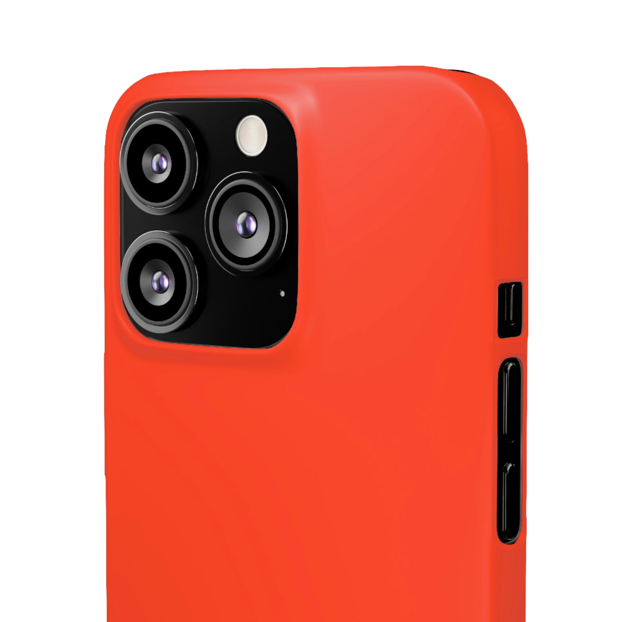 Coquelicot Orange iPhone Case (Slim) Phone Case