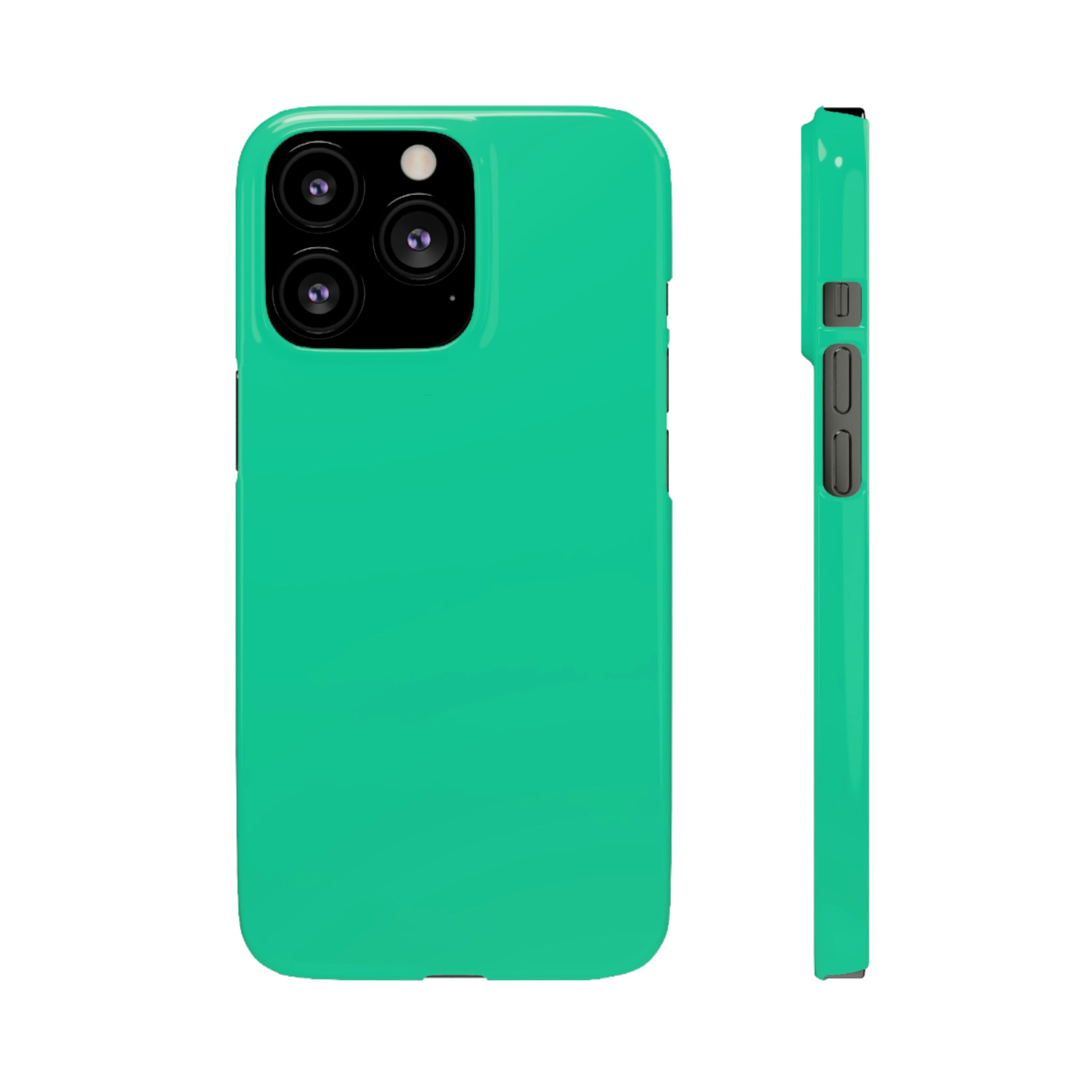 Caribbean Green iPhone Case (Slim) iPhone 13 Pro Glossy Phone Case