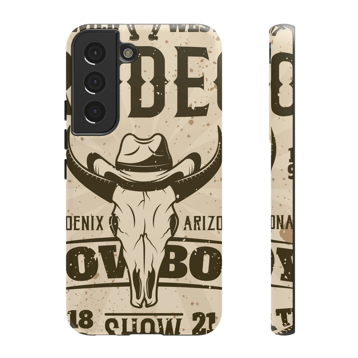 Rodeo Poster Android Case (Protective) Samsung Galaxy S22 Matte Phone Case