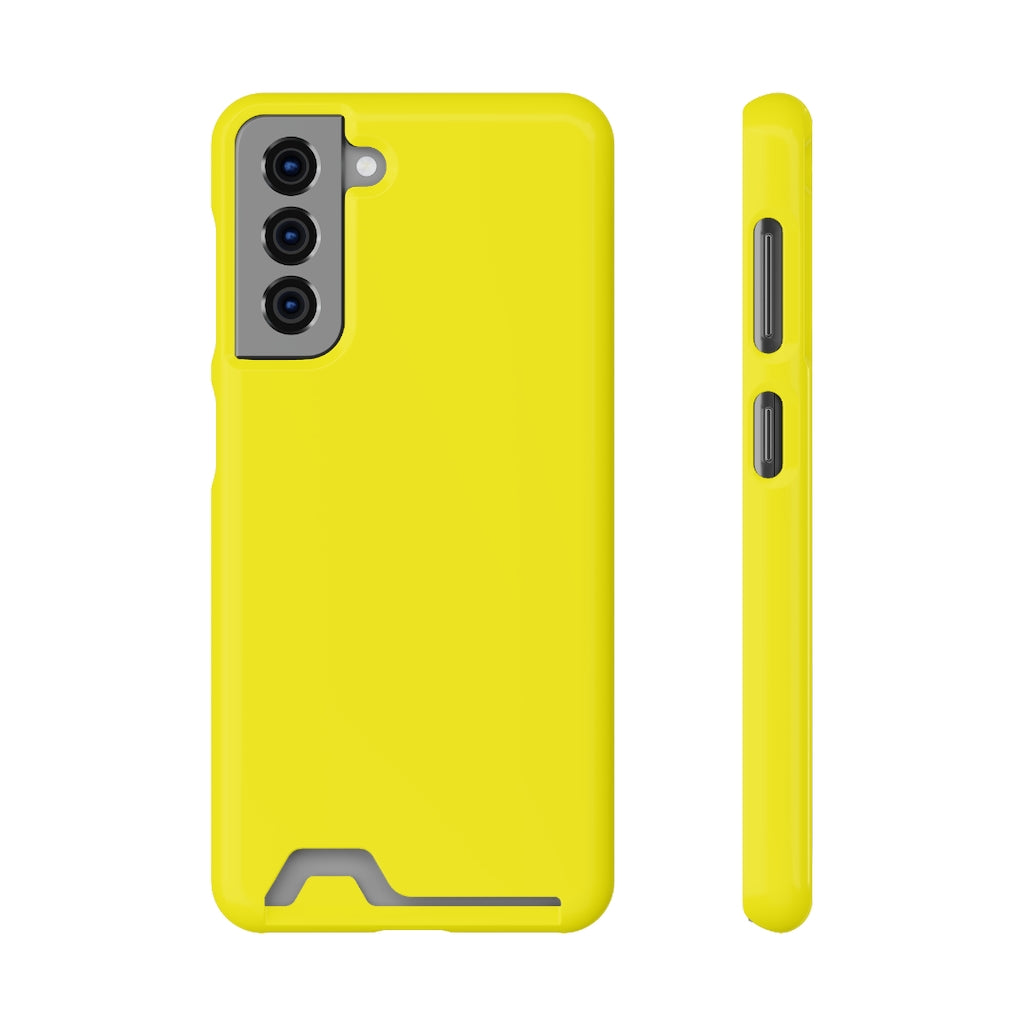 Cadmium Yellow Android Case (Card) Samsung Galaxy S21 Glossy With gift packaging Phone Case