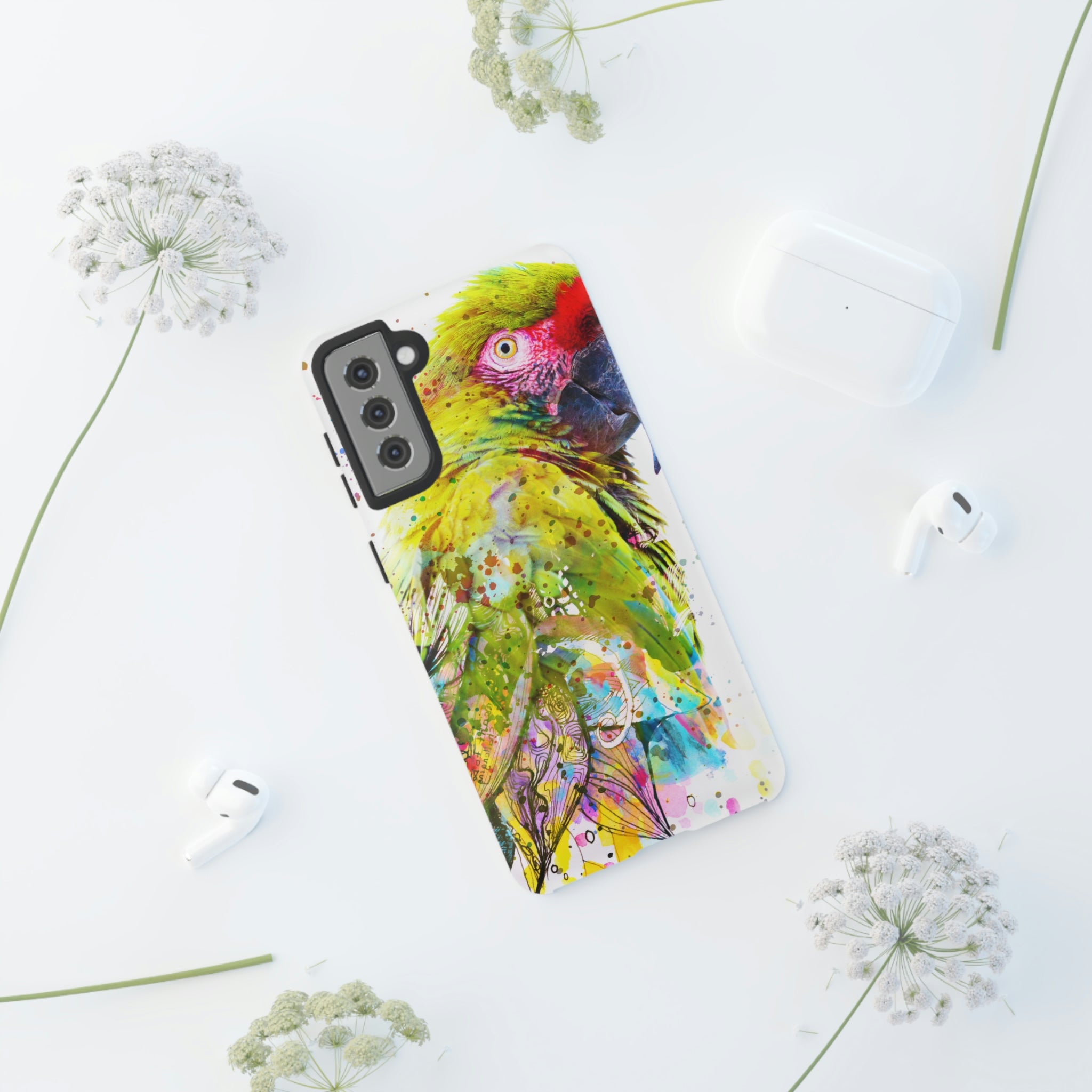 Colorful Parrot Android Case (Protective) Phone Case