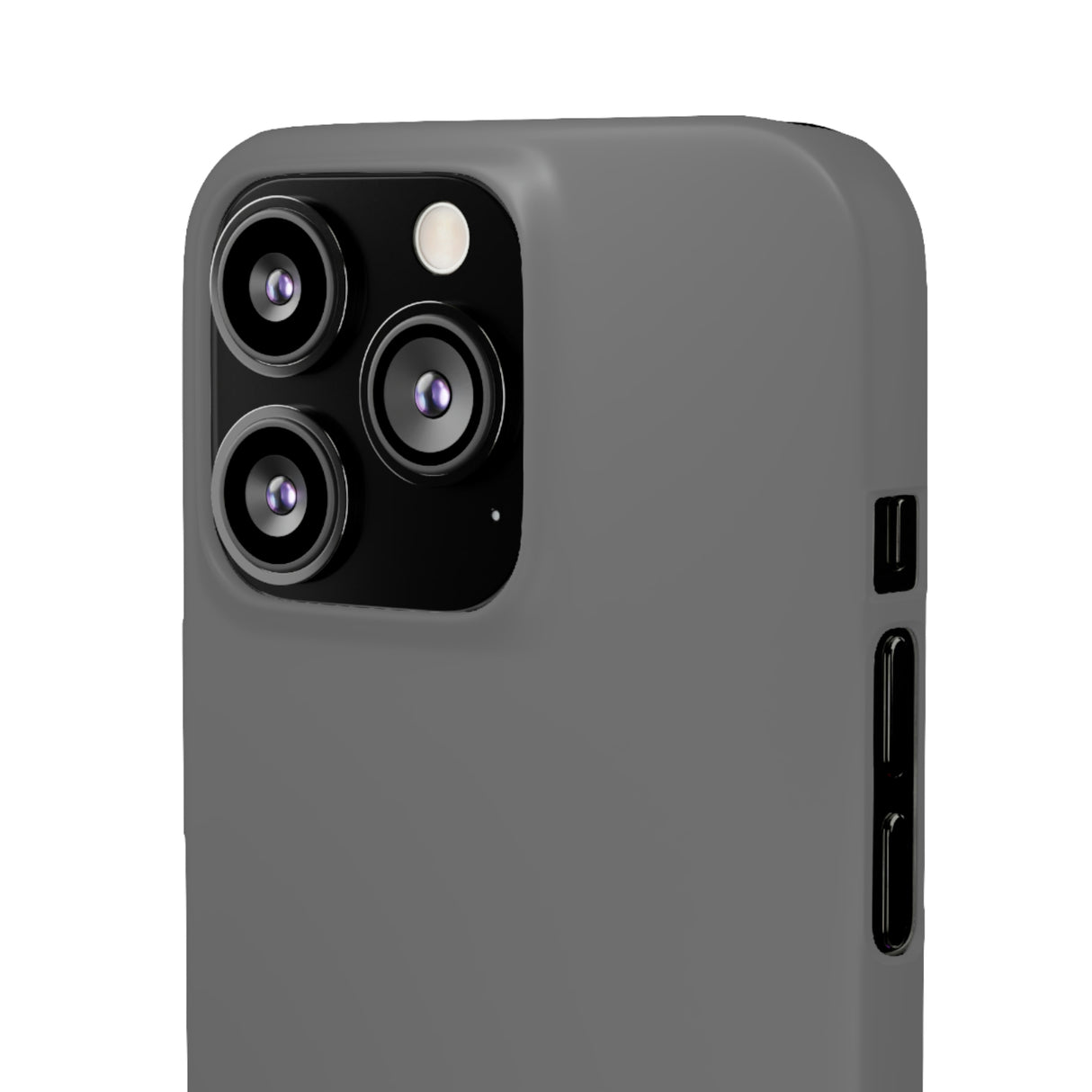 Dim Gray iPhone Case (Slim) Phone Case