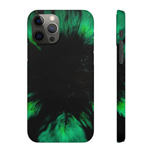 Northen Star Gaze Ink Art iPhone Case (Slim) iPhone 12 Pro Matte Phone Case