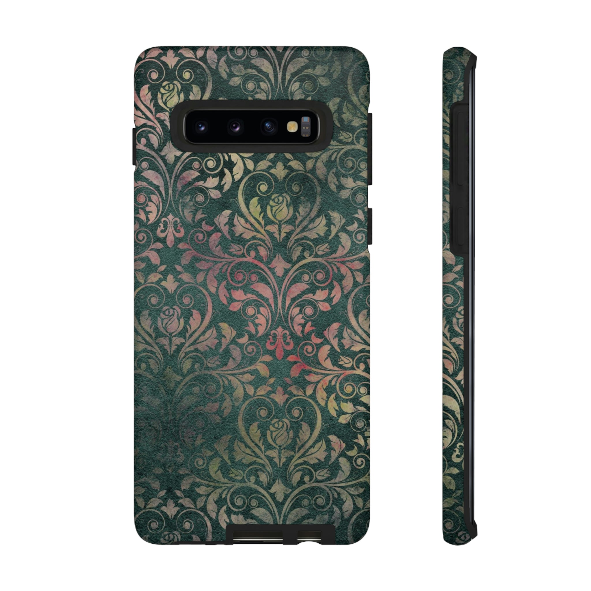 Rogruela Gothic Flower Samsung Case (Protective) Samsung Galaxy S10 Matte Phone Case