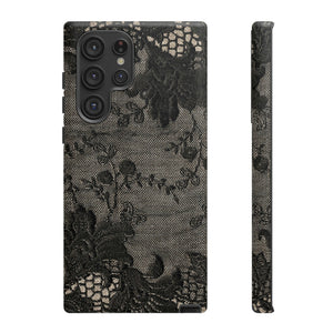 Roclop Gothic Flower Samsung Case (Protective) Samsung Galaxy S22 Ultra Matte Phone Case