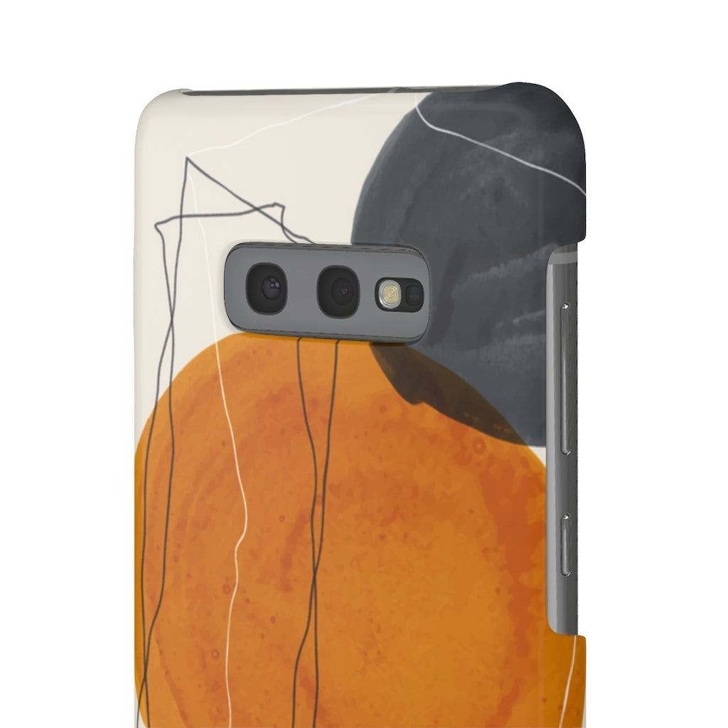 Minimalist line art Samsung Case (Slim) Phone Case