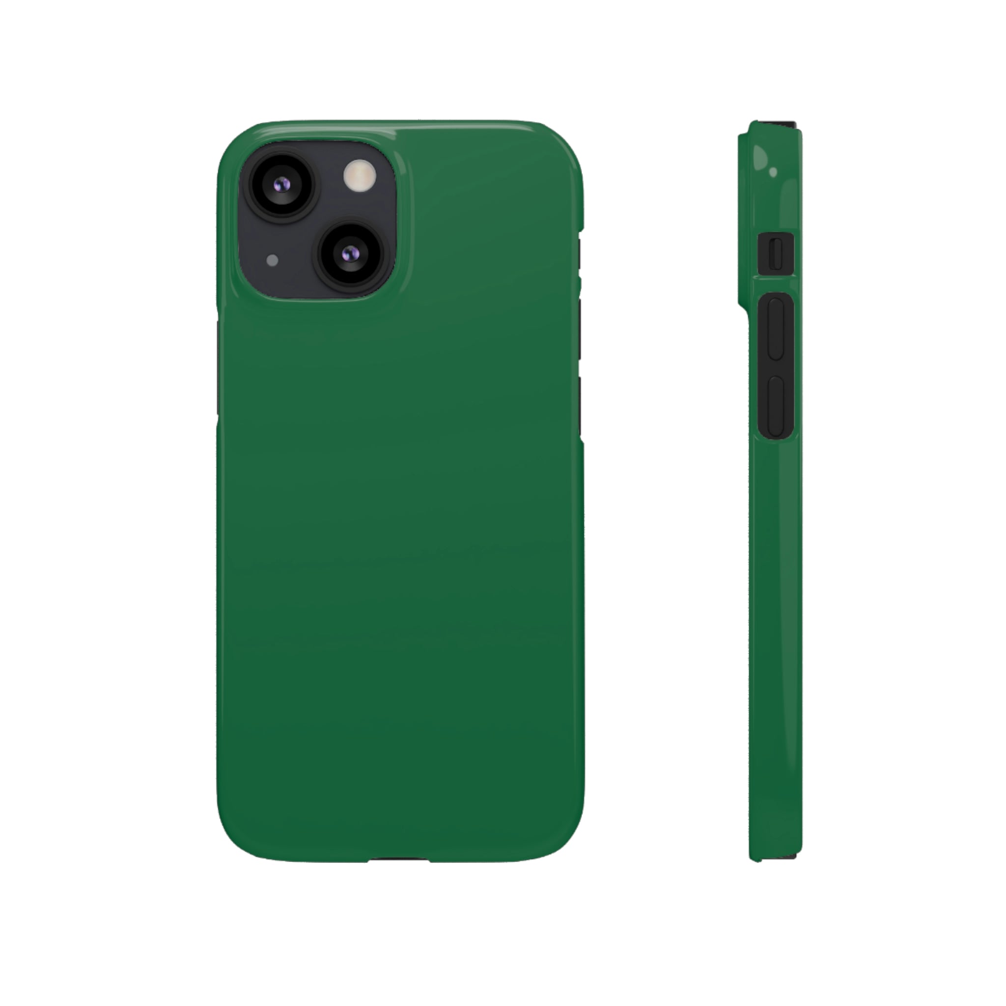 Cadmium Green iPhone Case (Slim) iPhone 13 Mini Glossy Phone Case