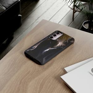 Piano Black Ink Art Android Case (Protective) Phone Case