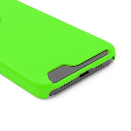 Bright Green iPhone Case (Card) Phone Case