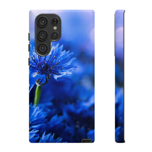 Cornflower Blue Android Case (Protective) Samsung Galaxy S22 Ultra Matte Phone Case