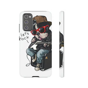 Rock n Roll Dog Android Case (Protective) Samsung Galaxy S20 FE Matte Phone Case