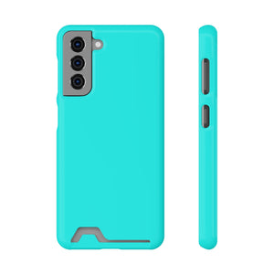 Flourescent Blue Android Case (Card) Samsung Galaxy S21 Glossy Without gift packaging Phone Case