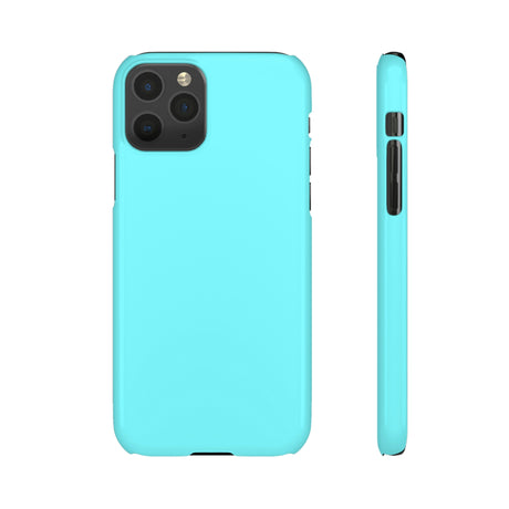 Electric Blue iPhone Case (Slim) iPhone 11 Pro Glossy Phone Case