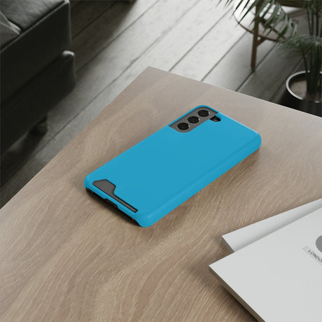 Bright Cerulean Android Case (Card) Phone Case