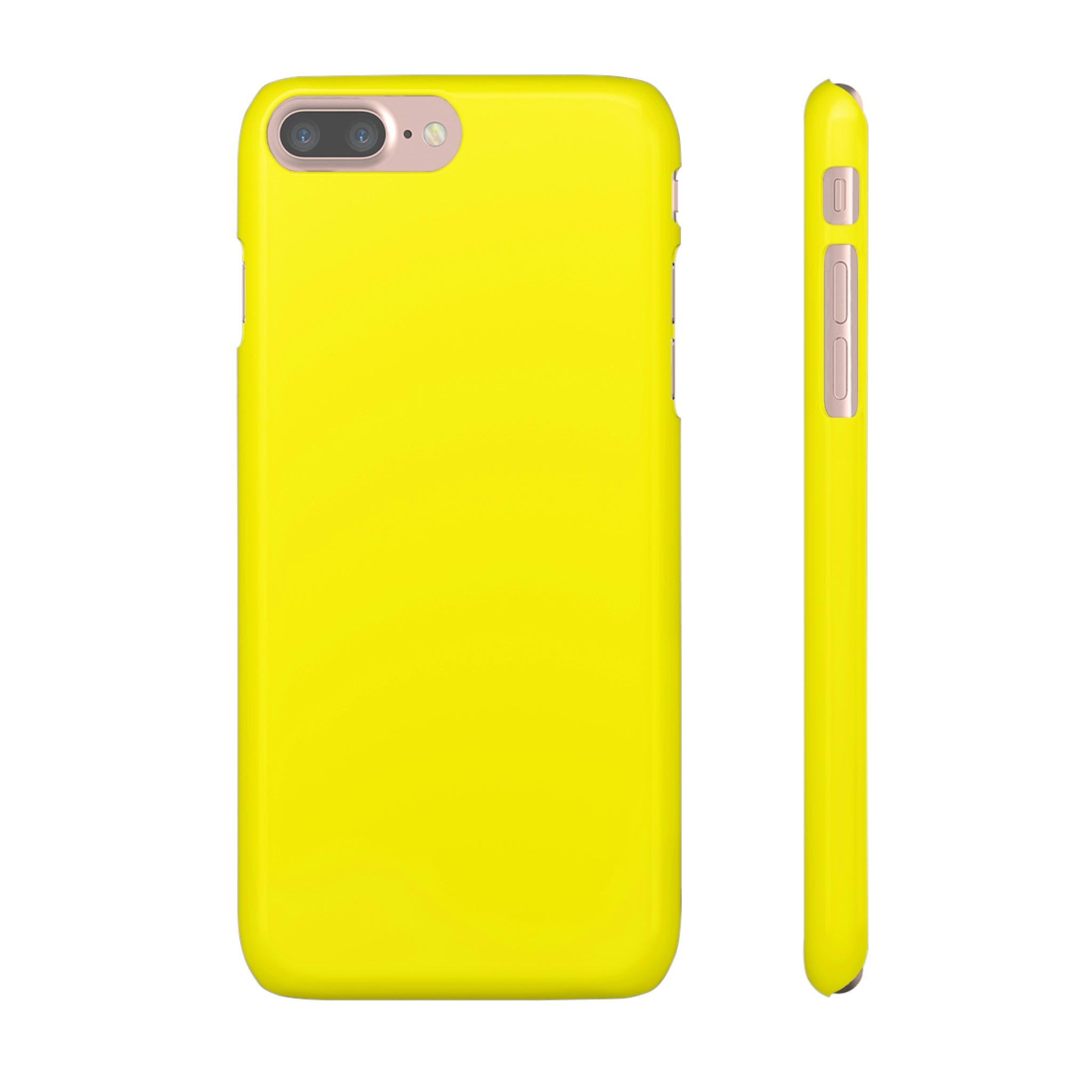 Cadmium Yellow iPhone Case (Slim) iPhone 7 Plus Glossy Phone Case