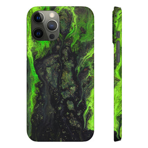 Toxic Ink Art iPhone Case (Slim) iPhone 12 Pro Max Glossy Phone Case