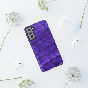 Purple Ebru Art Android Case (Protective) Phone Case