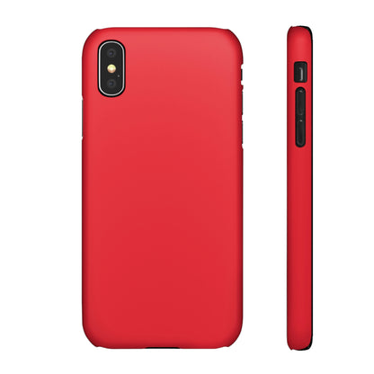 Imperial Red iPhone Case (Slim) iPhone X Matte Phone Case