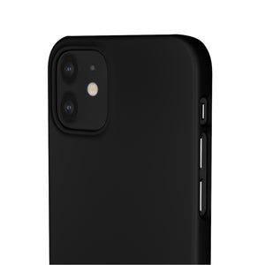 Black iPhone Case (Slim) Phone Case