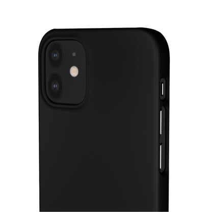 Black iPhone Case (Slim) Phone Case