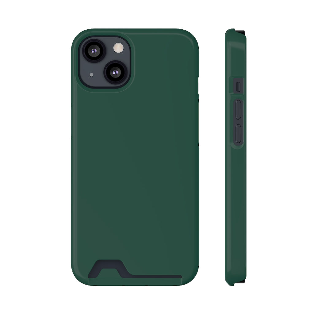 Brunswick Green iPhone Case (Card) iPhone 13 Glossy With gift packaging Phone Case