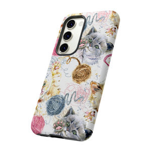 Cute Kitten Pattern Android Case (Protective) Phone Case