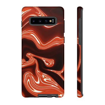 Marble Effect Android Case (Protective) Samsung Galaxy S10 Plus Glossy Phone Case