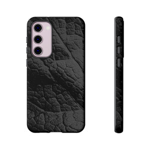 Black Leaf Android Case (Protective) Samsung Galaxy S23 Plus Matte Phone Case