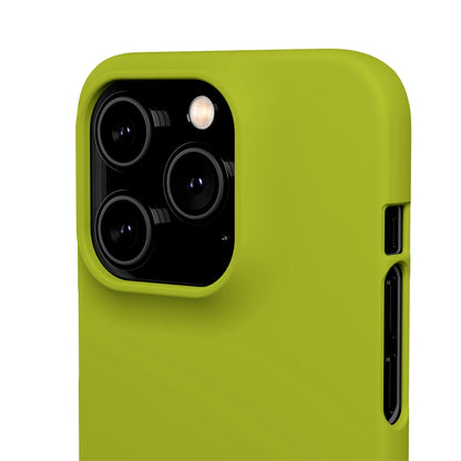 Citron Yellow iPhone Case (Slim) Phone Case