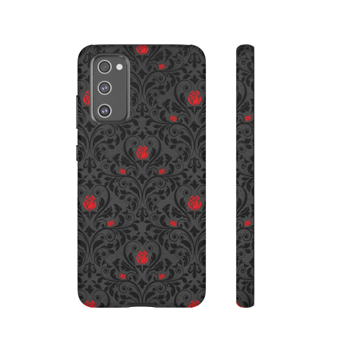 Angerunge Gothic Flower Samsung Case (Protective) Samsung Galaxy S20 FE Matte Phone Case