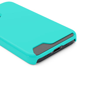 Bright Turquoise iPhone Case (Card) Phone Case