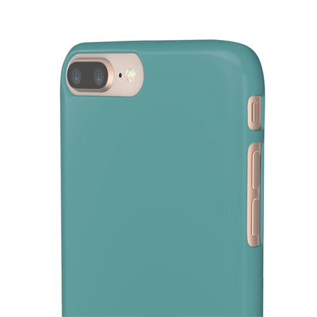 Cadet Blue iPhone Case (Slim) Phone Case