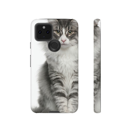 Forest Cat Android Case (Protective) Google Pixel 5 5G Matte Phone Case