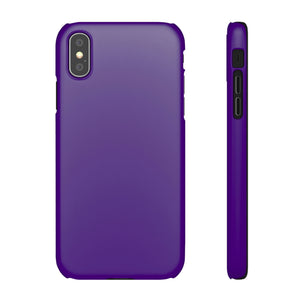 Indigo iPhone Case (Slim) iPhone XS Matte Phone Case