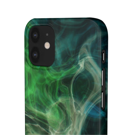 Green Marble iPhone Case (Slim) Phone Case