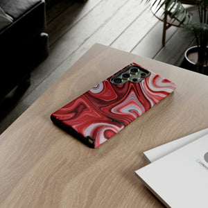 Red White Liquid Android Case (Protective) Phone Case