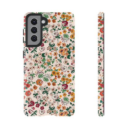 Floral Liberty Android Case (Protective) Samsung Galaxy S21 Matte Phone Case