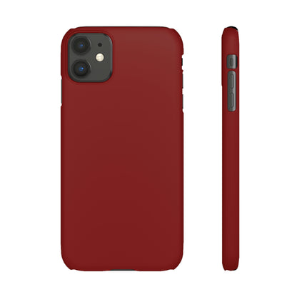 Falu Red iPhone Case (Slim) iPhone 11 Matte Phone Case