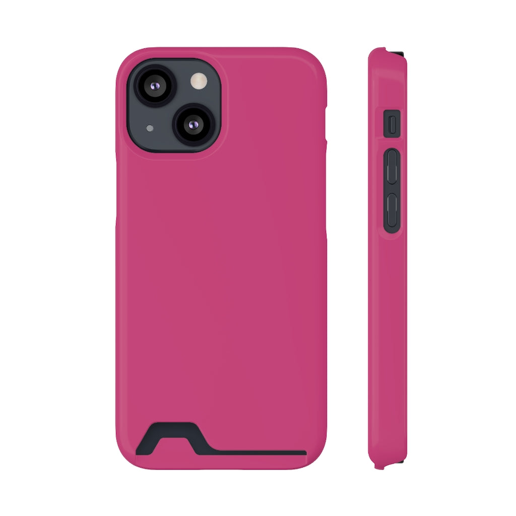 Magenta (Pantone) iPhone Case (Card) iPhone 13 Mini Glossy Without gift packaging Phone Case