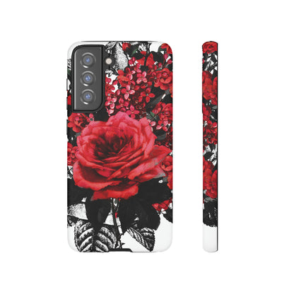 Rola Gothic Flower Samsung Case (Protective) Samsung Galaxy S21 FE Matte Phone Case