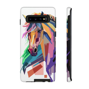 Illustration Horse Android Case (Protective) Samsung Galaxy S10 Matte Phone Case