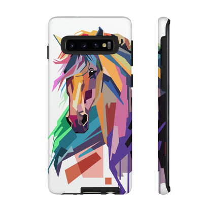 Illustration Horse Android Case (Protective) Samsung Galaxy S10 Matte Phone Case