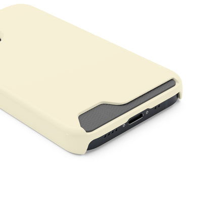 Cornsilk iPhone Case (Card) Phone Case