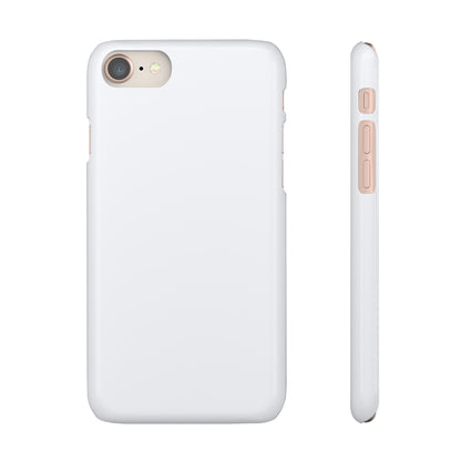 Ghost White iPhone Case (Slim) iPhone 8 Glossy Phone Case