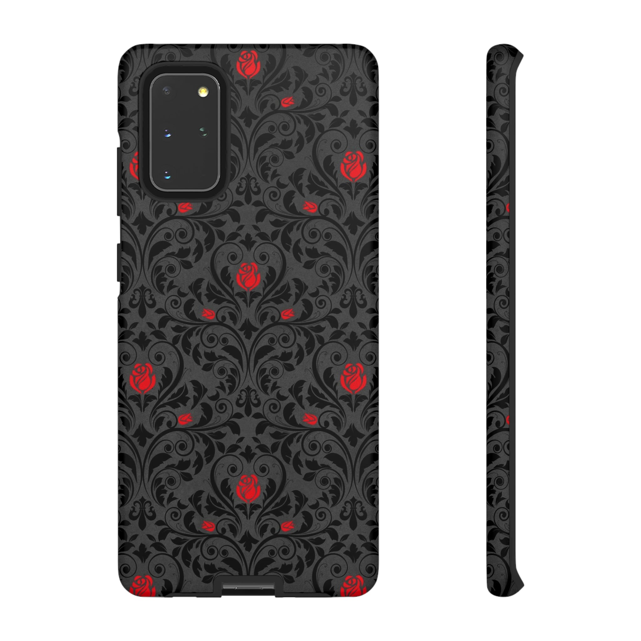 Angerunge Gothic Flower Samsung Case (Protective) Samsung Galaxy S20+ Matte Phone Case