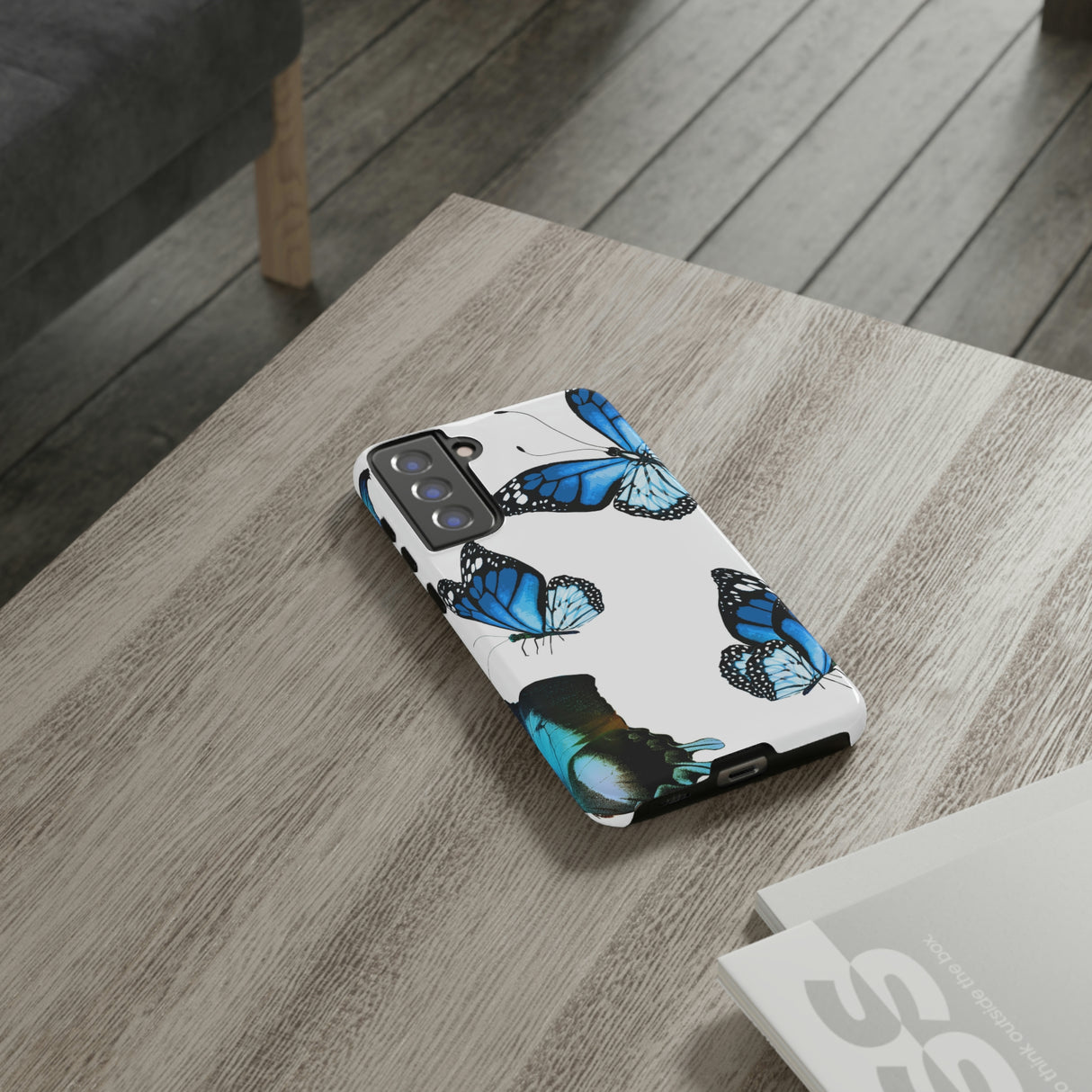 Blue Butterflies Android Case (Protective) Phone Case