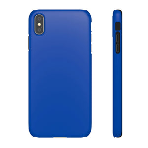 Cobalt Blue iPhone Case (Slim) iPhone XS MAX Matte Phone Case